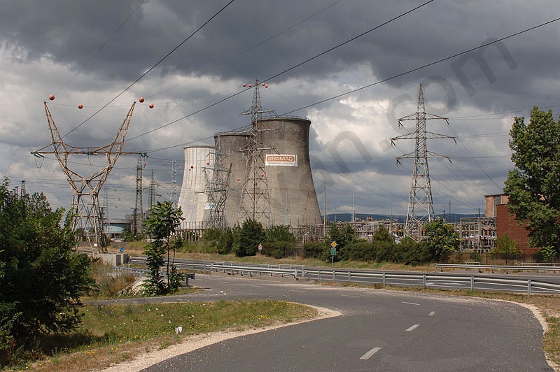 Az inotai hőerőmű.